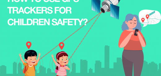 Children safety measures through GPS tracker