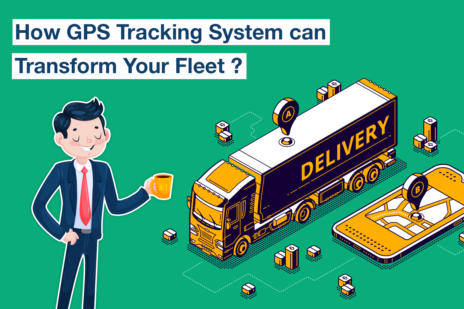 fleet GPS tracking system featured image by Onealp