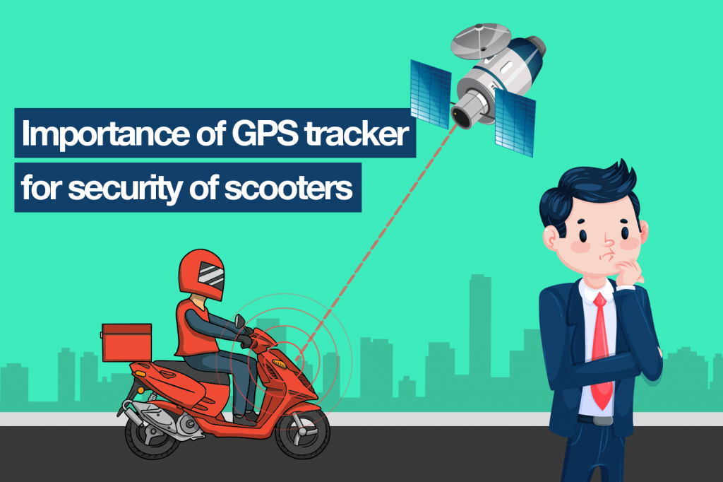 How GPS tracker for scooty can secure your twowheeler? Onelap Blogs
