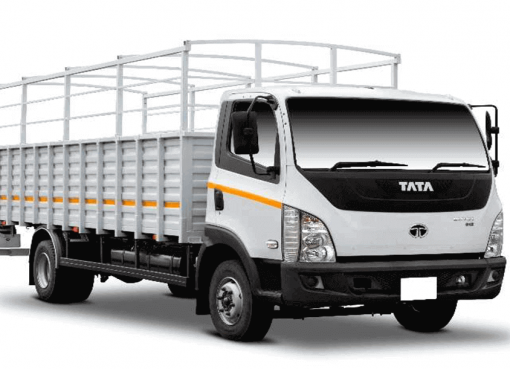 Tata Ultra white colour truck